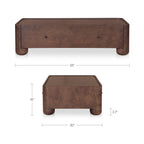 Gibson Coffee Table Burl - 1630Living