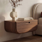Hettie Floating Nightstand Dark Brown - 1630Living