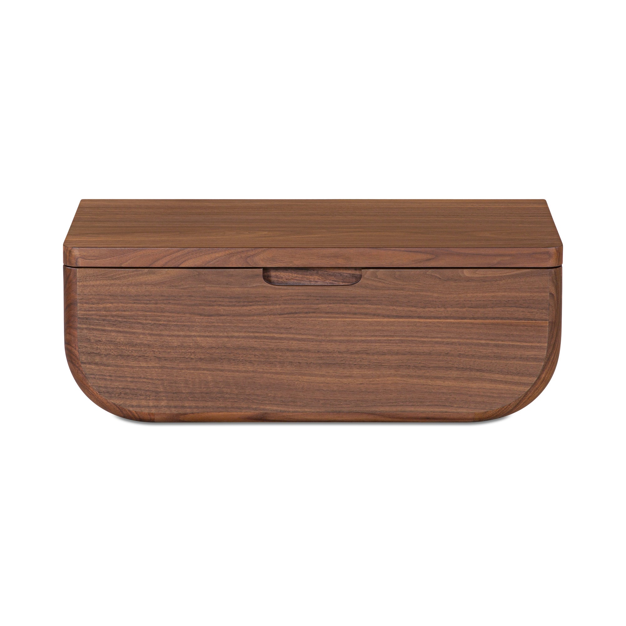 Hettie Floating Nightstand Dark Brown - 1630Living