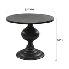 Lexie Dining Table Black - 1630Living