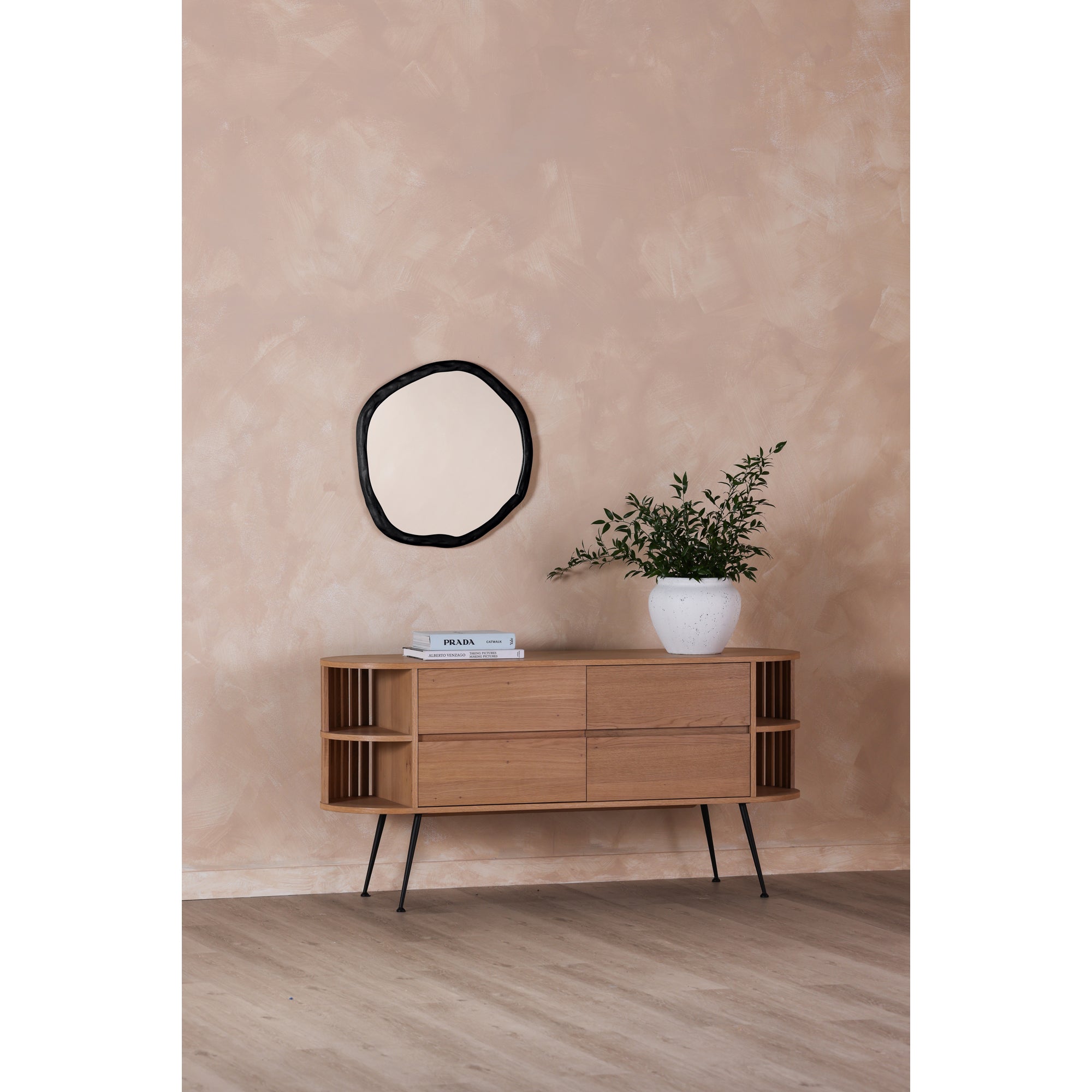 Foundry Small Mirror Black - 1630Living