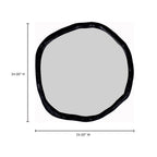 Foundry Small Mirror Black - 1630Living