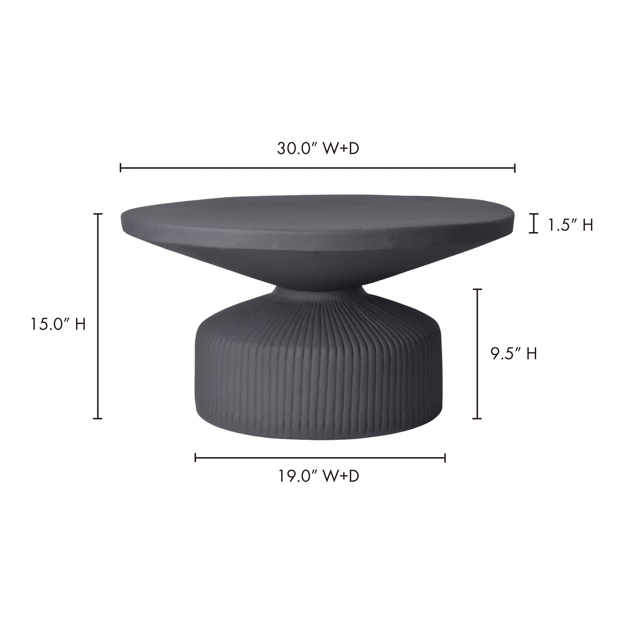 Yoli Coffee Table Black - 1630Living