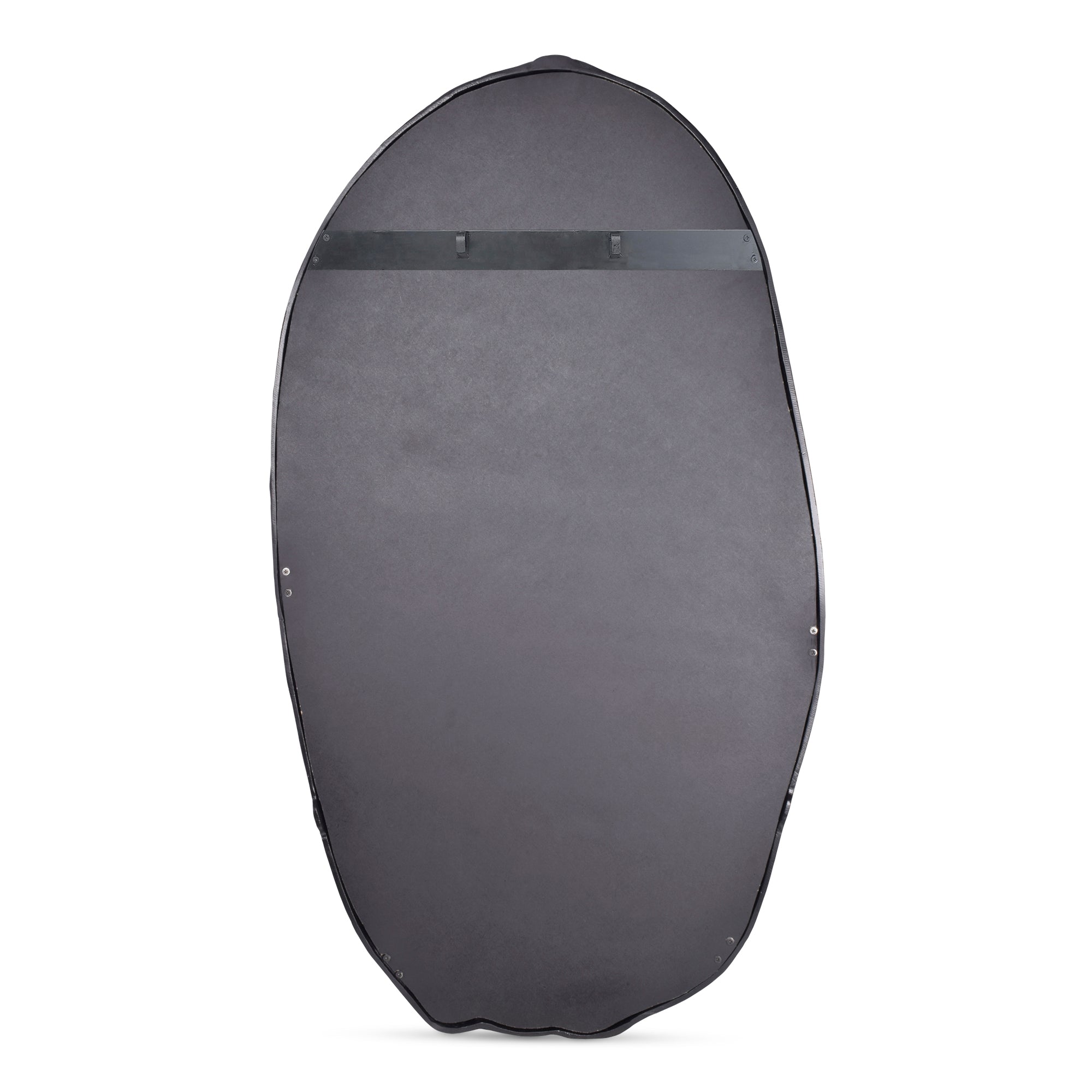 Foundry Oval Mirror Black - 1630Living