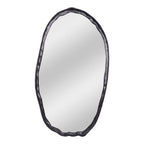 Foundry Oval Mirror Black - 1630Living