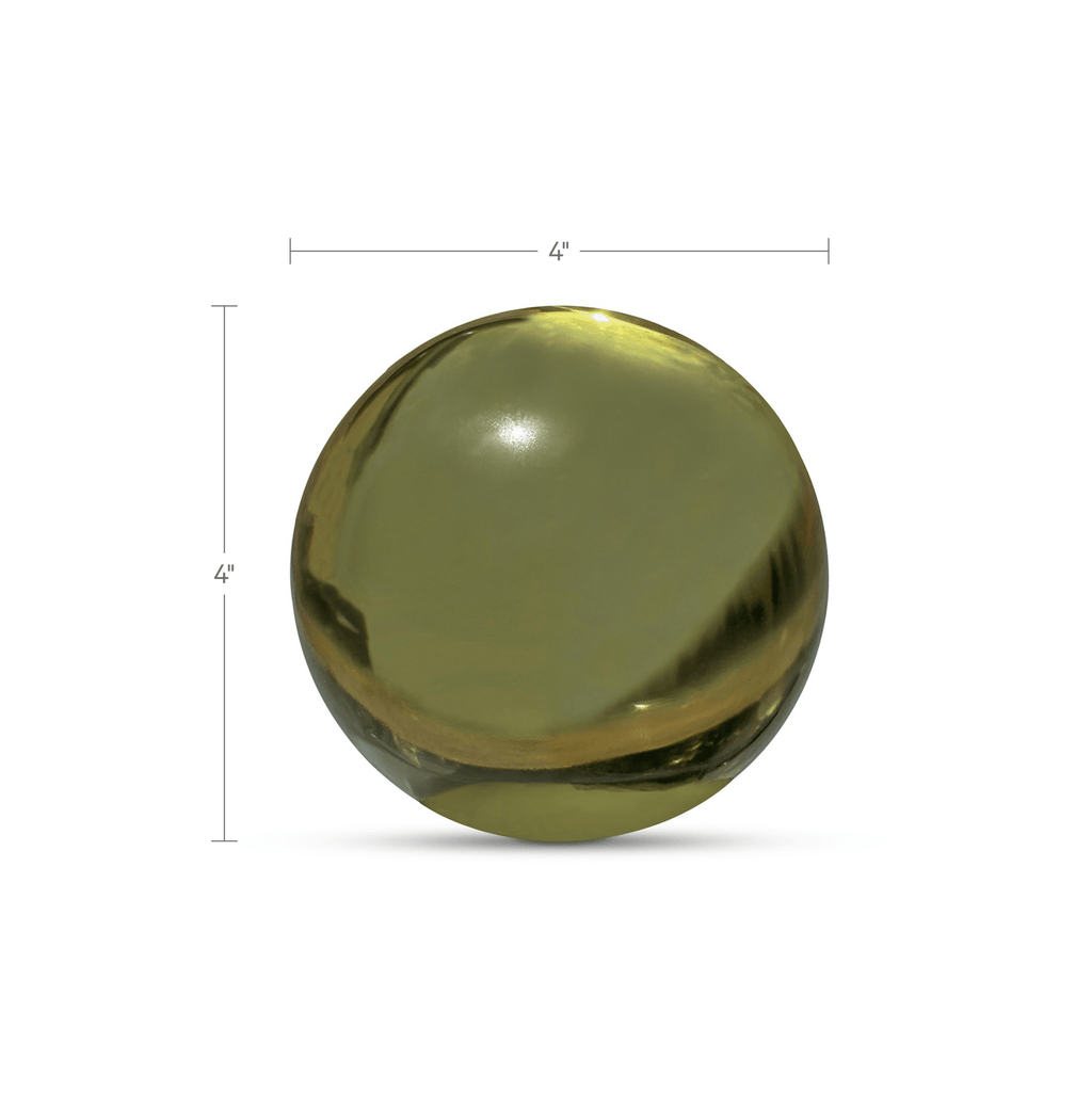 Bonn Cast Glass Decorative Object Olive - 1630Living
