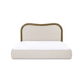 Camilla Queen Bed Oat - 1630Living