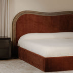Camilla King Bed Chestnut - 1630Living