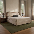Camilla King Bed Oat - 1630Living
