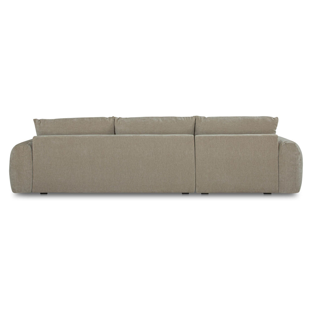 Berga Sectional Left Pebble - 1630Living