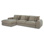 Berga Sectional Left Pebble - 1630Living