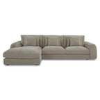 Berga Sectional Left Pebble - 1630Living