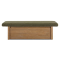 Gemma Storage Bench Dark Green - 1630Living