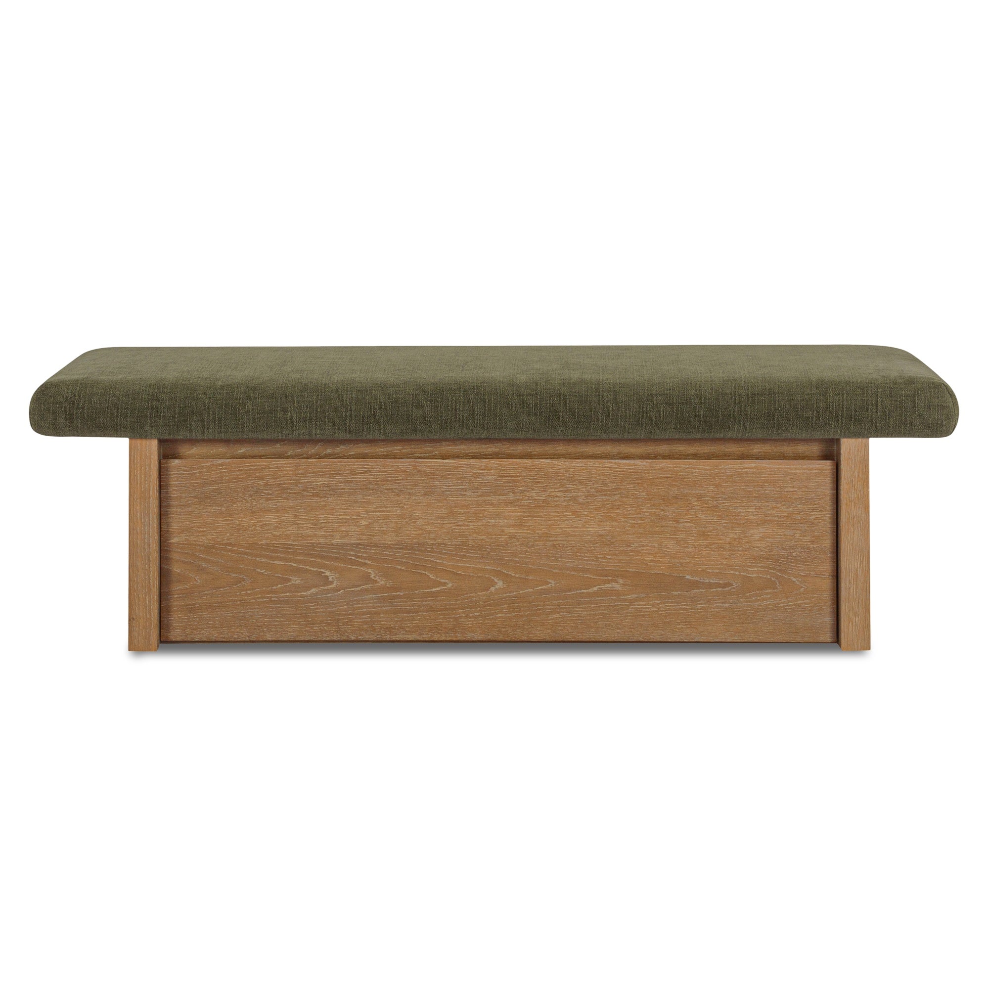 Gemma Storage Bench Dark Green - 1630Living