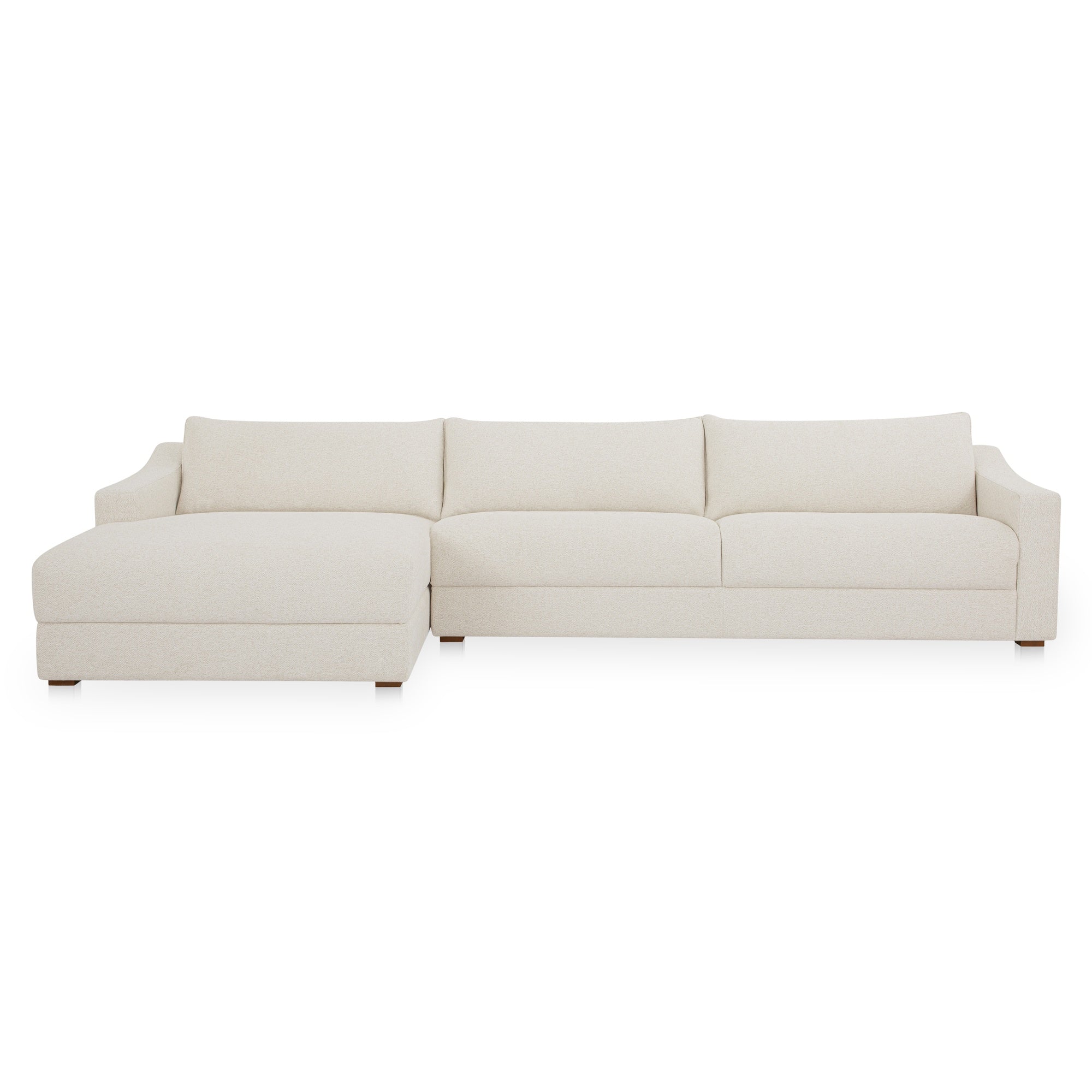Farrow Sectional Flecked Oat Left - 1630Living