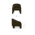 Tuva Accent Chair Cedar Green - 1630Living
