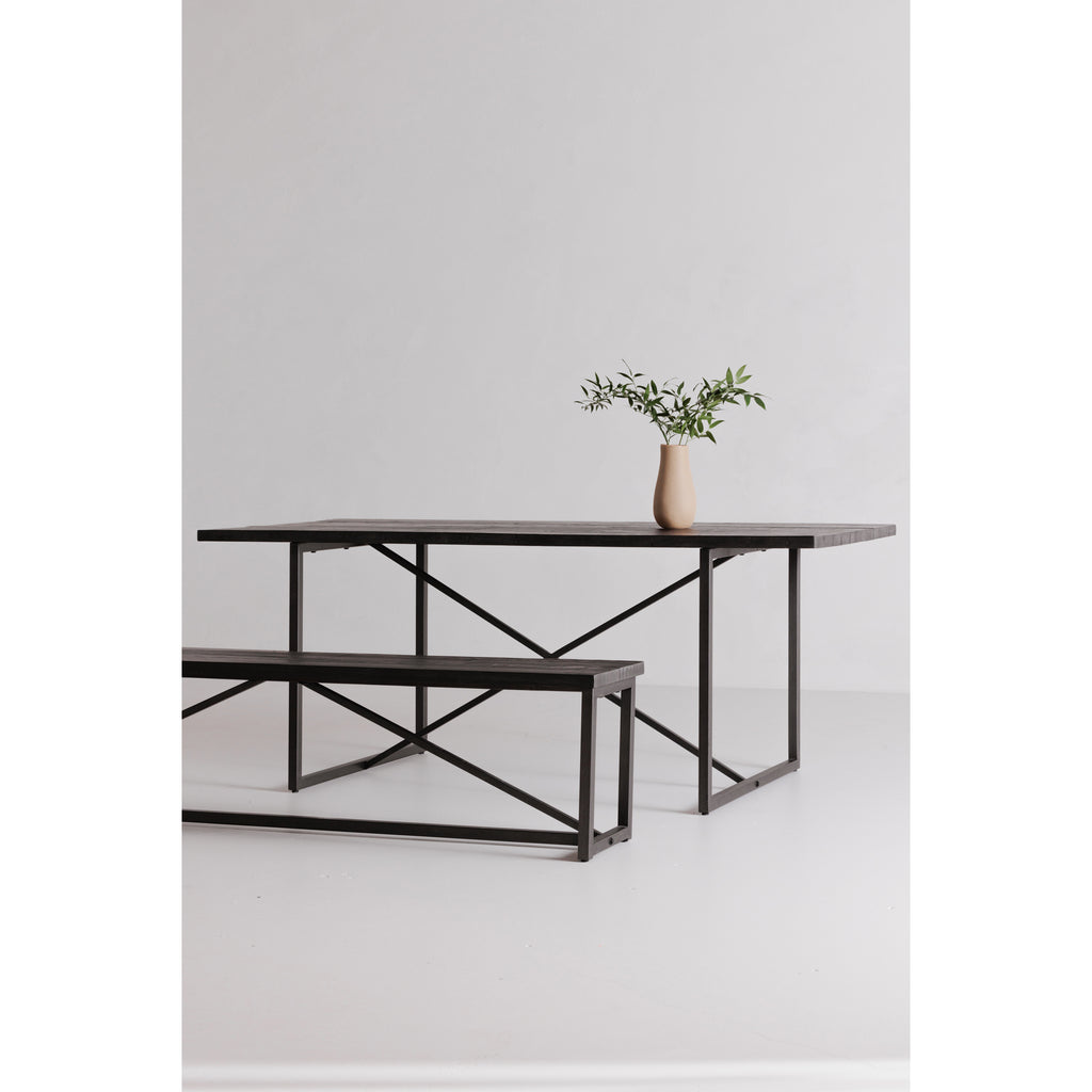 Sierra Bench Black - 1630Living