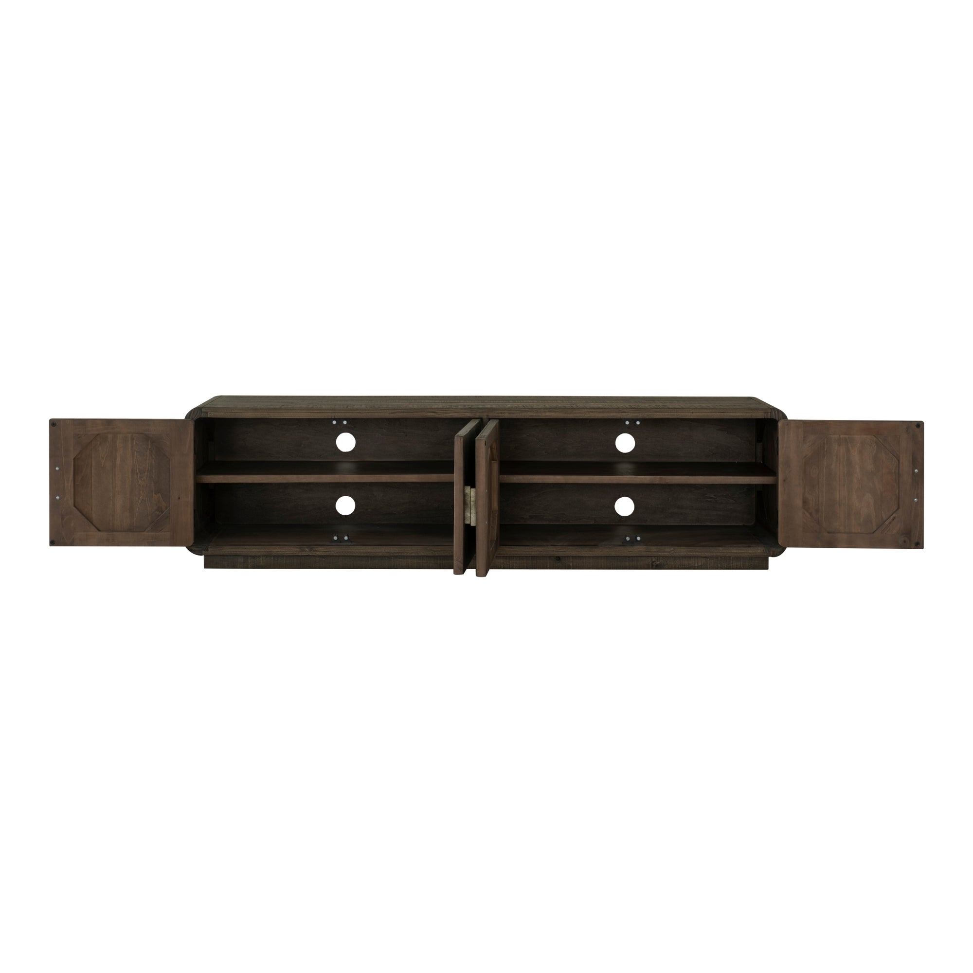 Monterey Media Cabinet Aged Brown - 1630Living