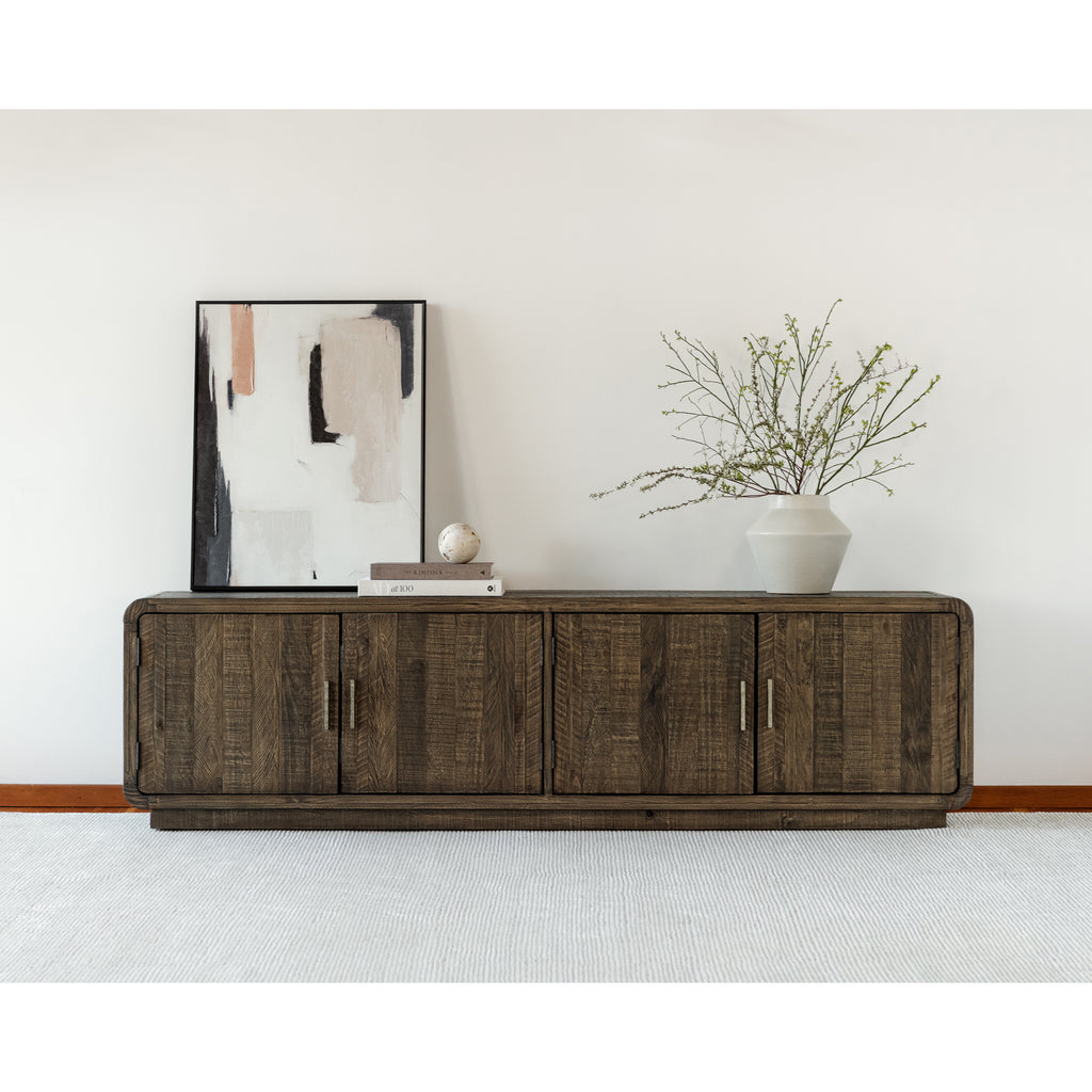Monterey Media Cabinet Aged Brown - 1630Living