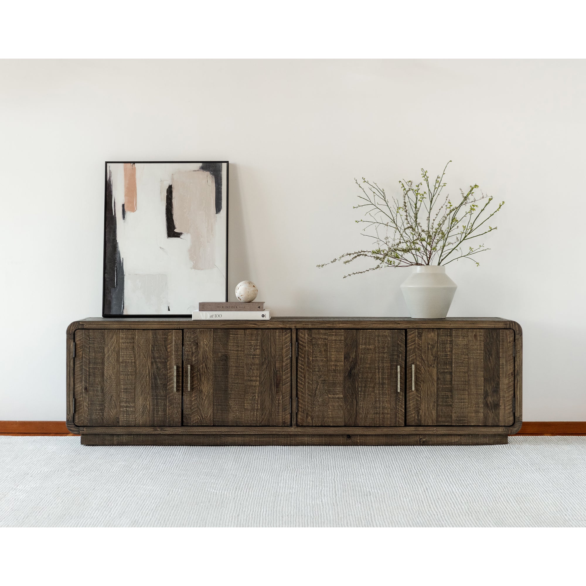 Monterey Media Cabinet Aged Brown - 1630Living