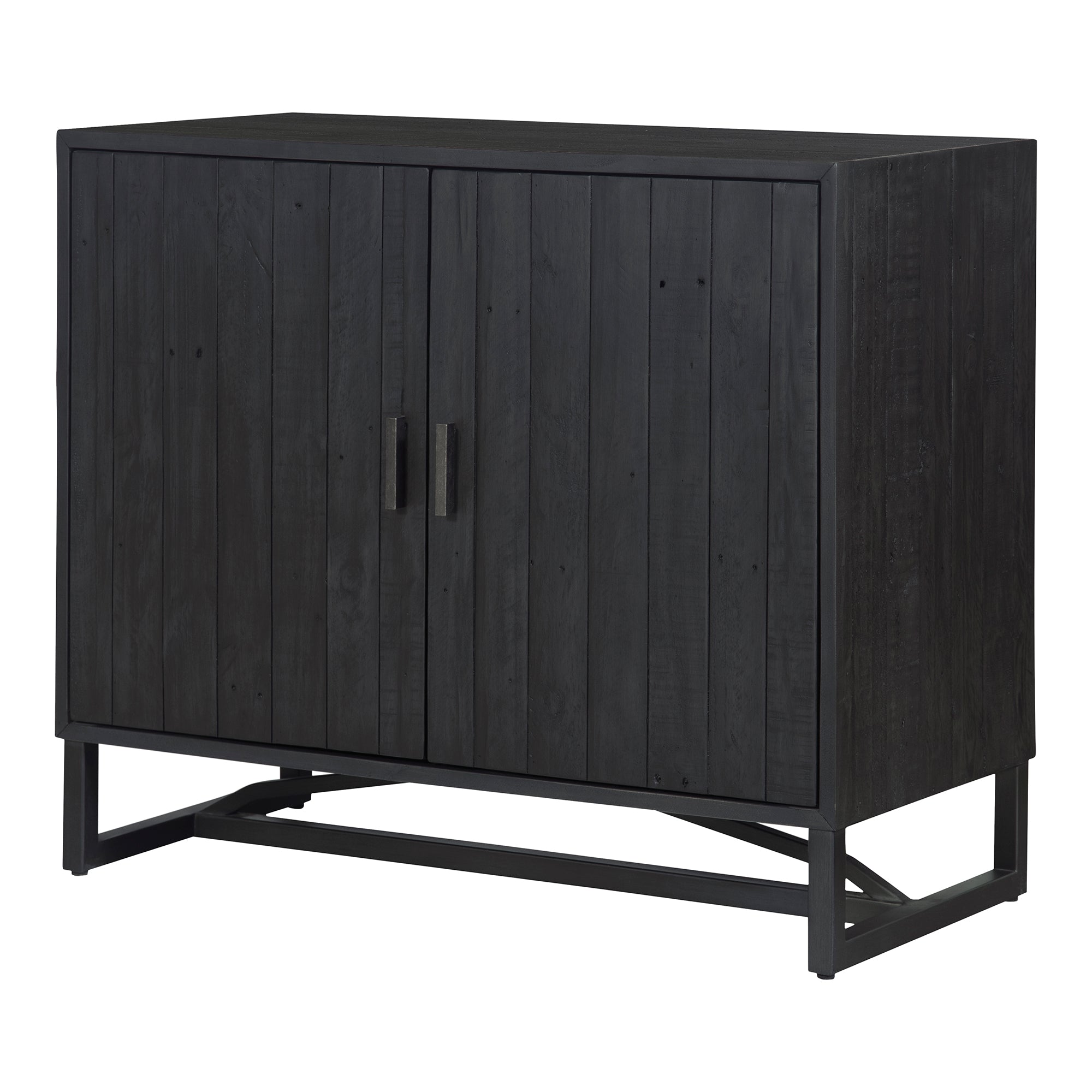Sierra 2 Door Cabinet Black - 1630Living