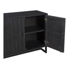 Sierra 2 Door Cabinet Black - 1630Living