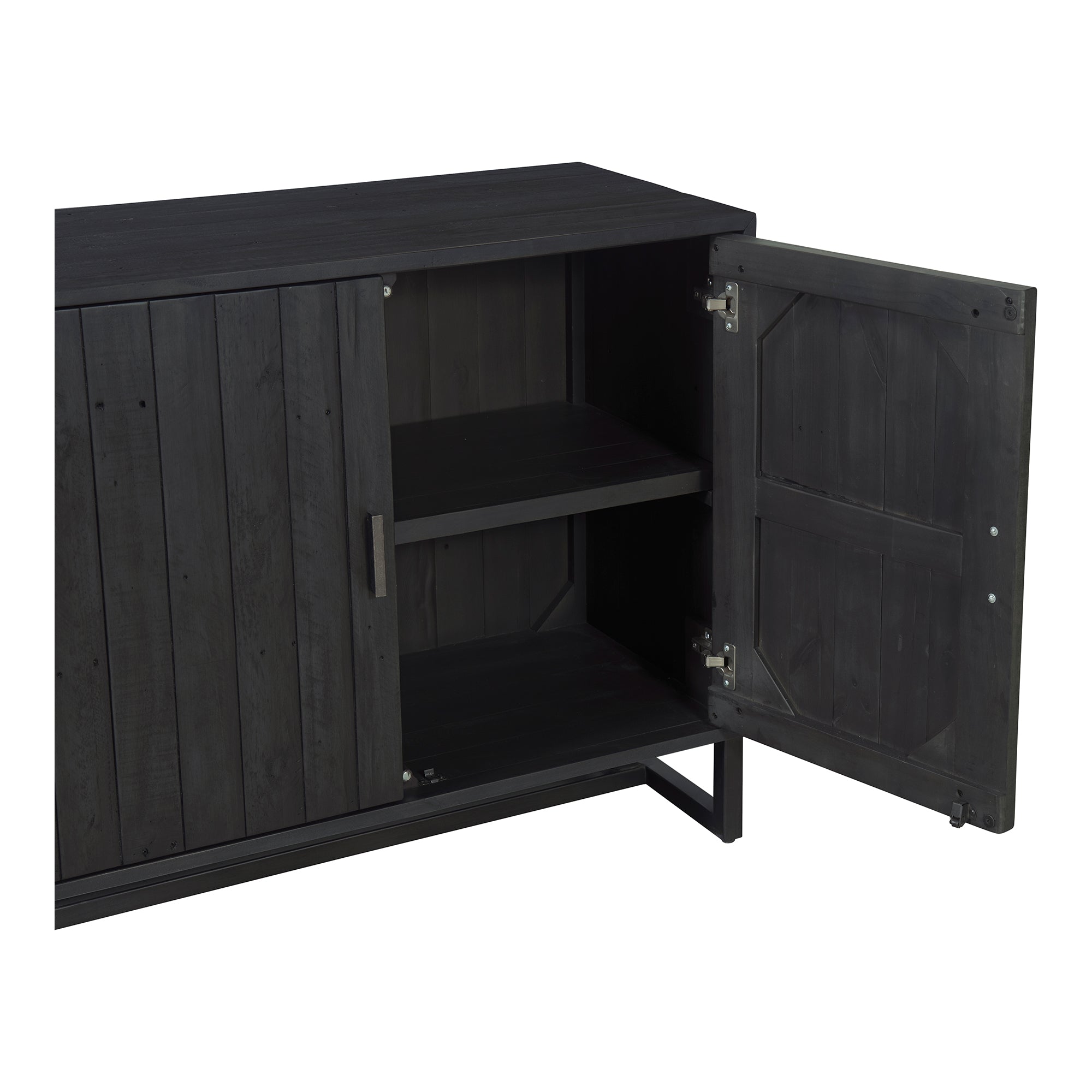 Sierra 2 Door Cabinet Black - 1630Living