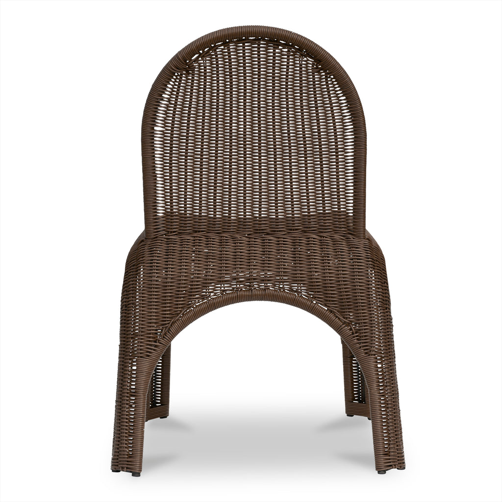 Kendall Outdoor Dining Chair Brown - Set of Two - 1630Living