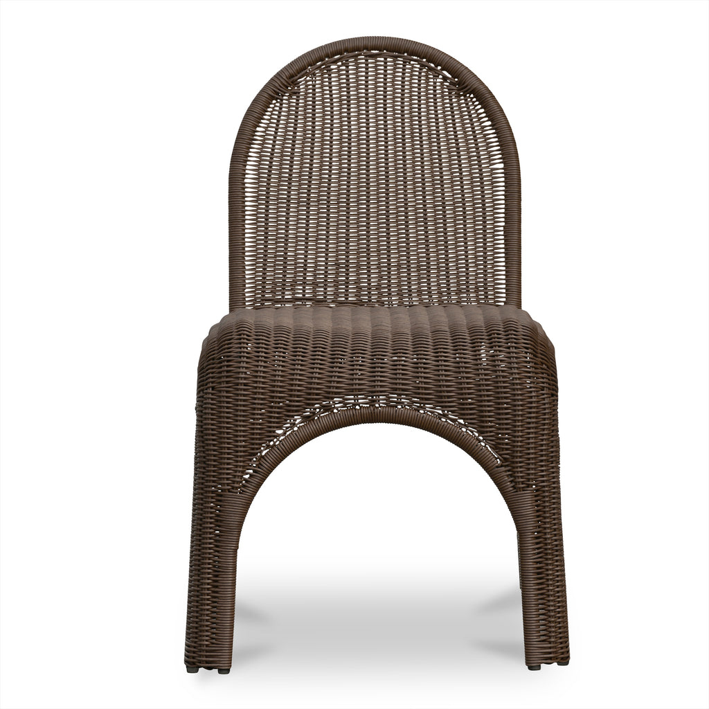 Kendall Outdoor Dining Chair Brown - Set of Two - 1630Living