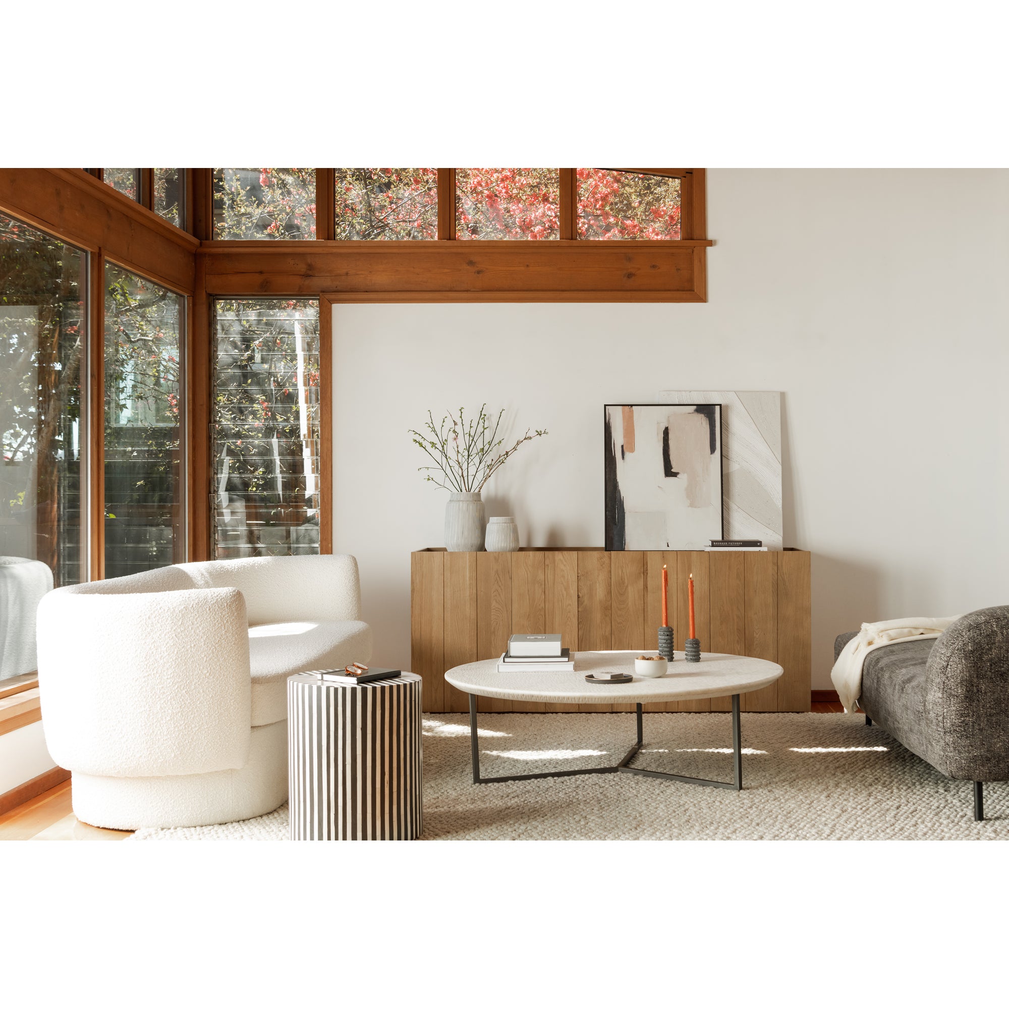 Chloe Coffee Table White - 1630Living