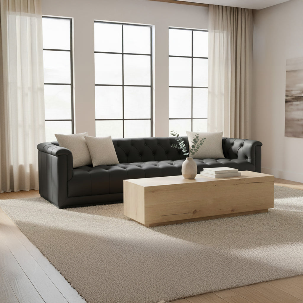 Jervis Sofa Deep Brown - 1630Living