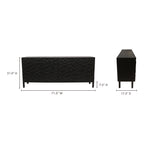 Misaki Sideboard Black - 1630Living