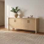 Wiley 4 Door Sideboard Natural - 1630Living