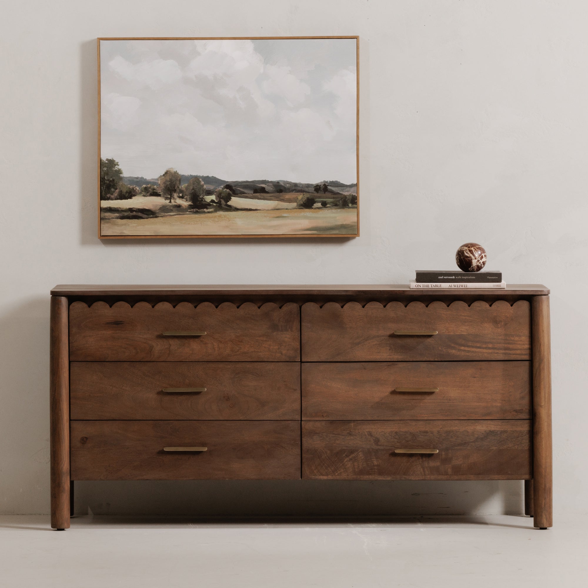 Wiley Dresser Vintage Brown - 1630Living