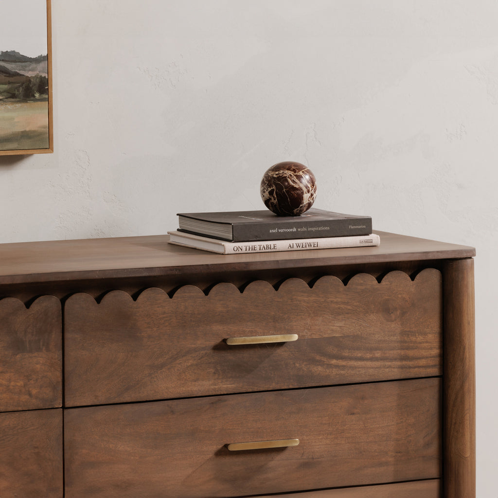 Wiley Dresser Vintage Brown - 1630Living