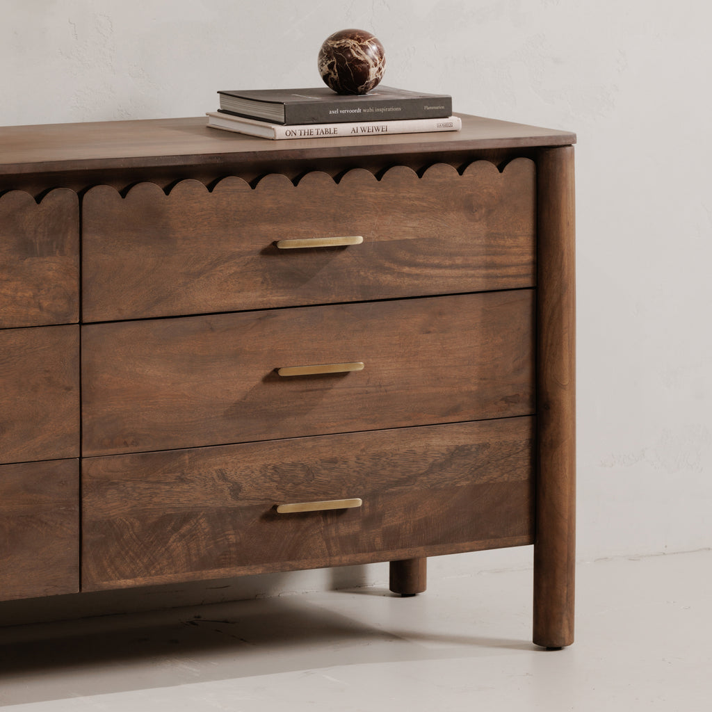 Wiley Dresser Vintage Brown - 1630Living