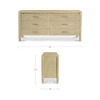 Wiley Dresser Natural - 1630Living