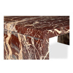 Rosa Coffee Table Rosso Levanto Marble - 1630Living