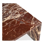Rosa Coffee Table Rosso Levanto Marble - 1630Living