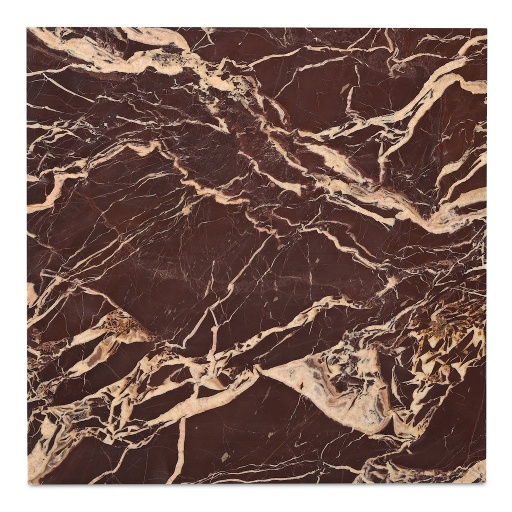 Rosa Coffee Table Rosso Levanto Marble - 1630Living