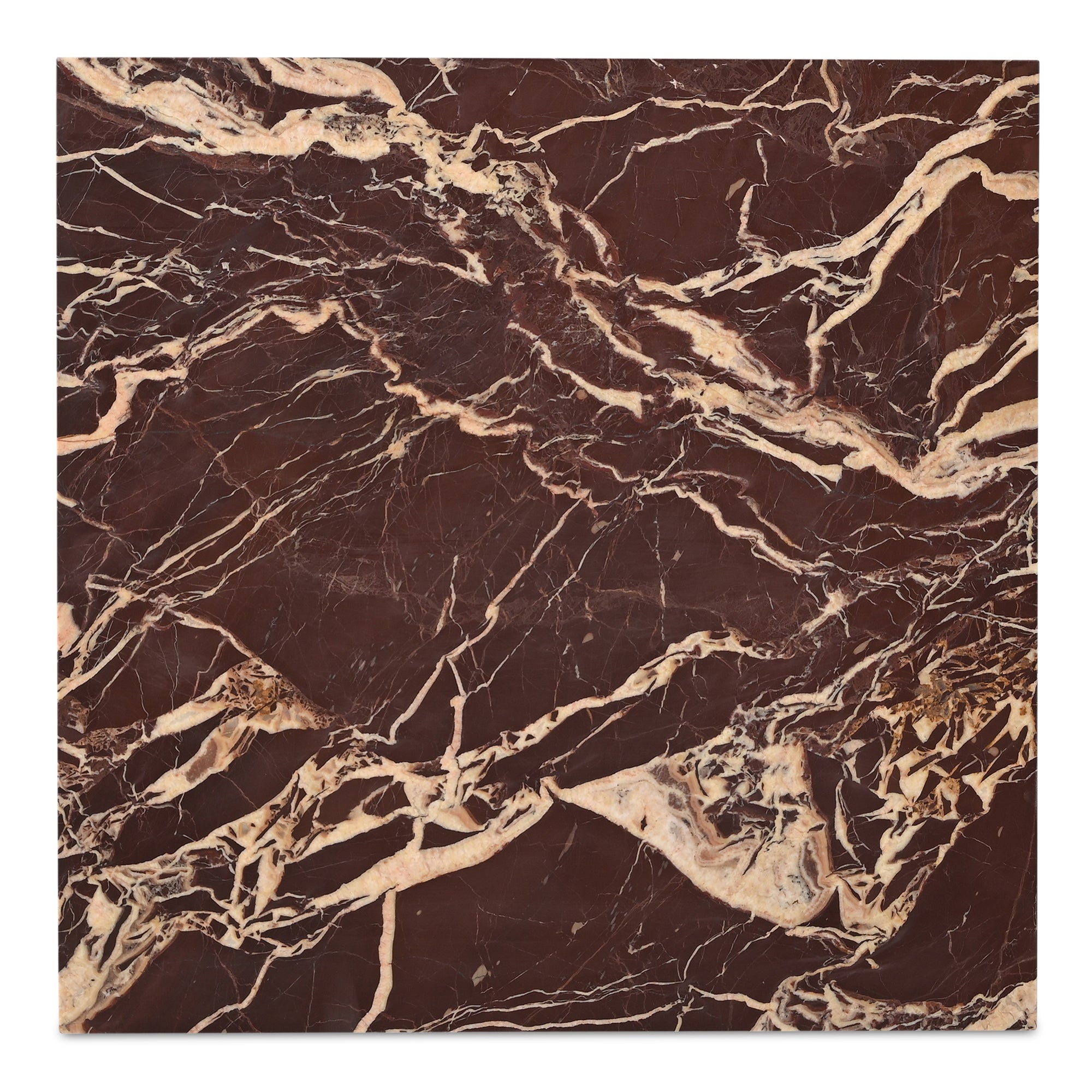 Rosa Coffee Table Rosso Levanto Marble - 1630Living