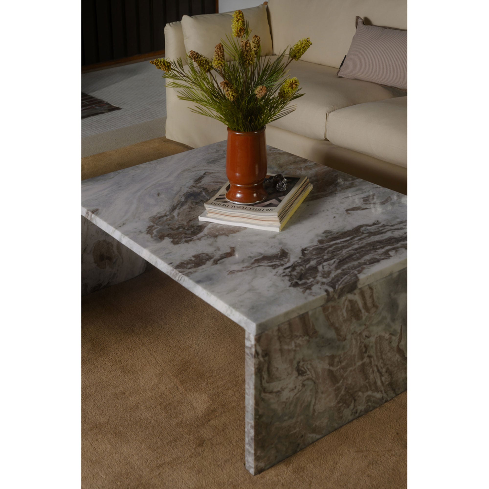 Rosa Coffee Table Torrento Marble - 1630Living