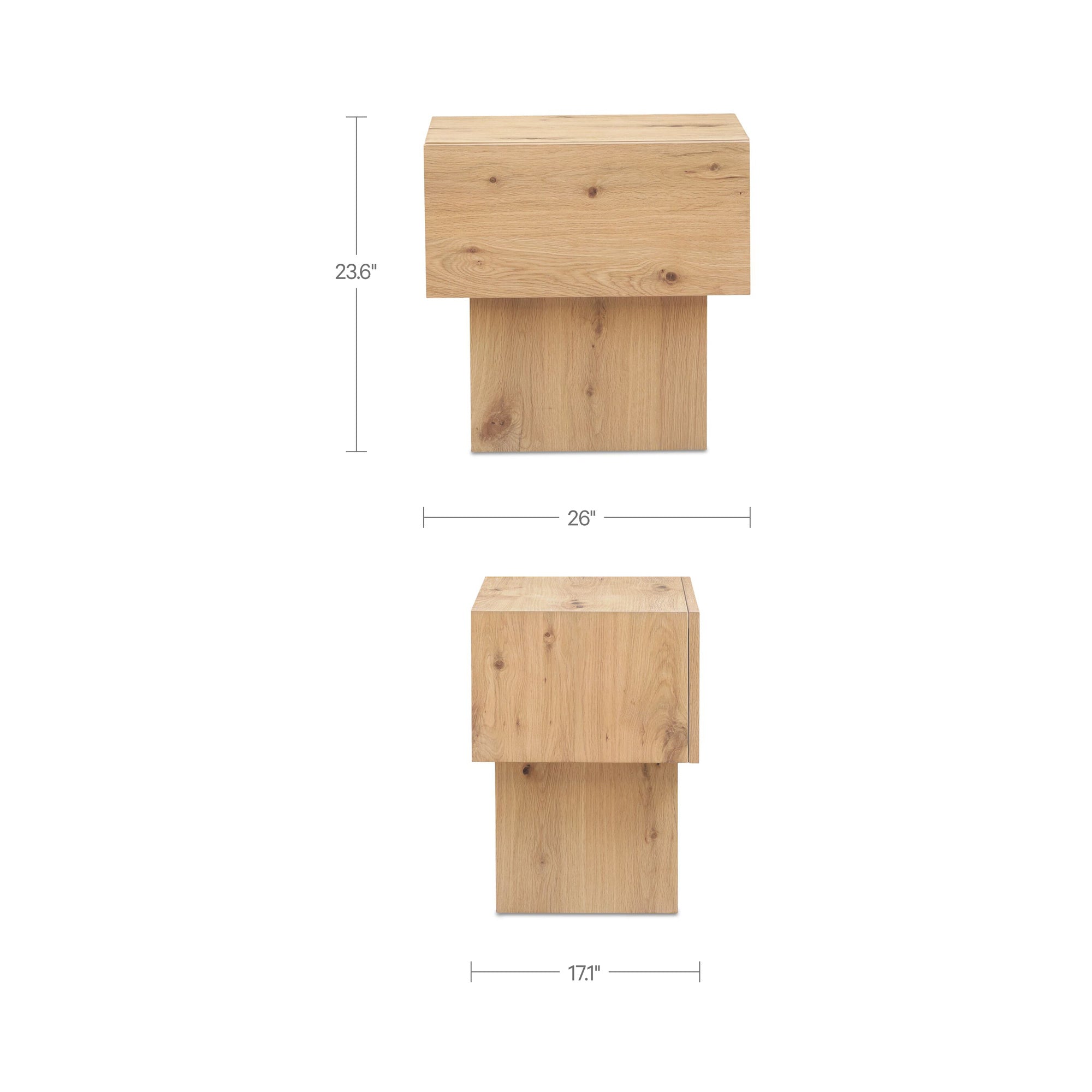 Shawn Nightstand Natural - 1630Living