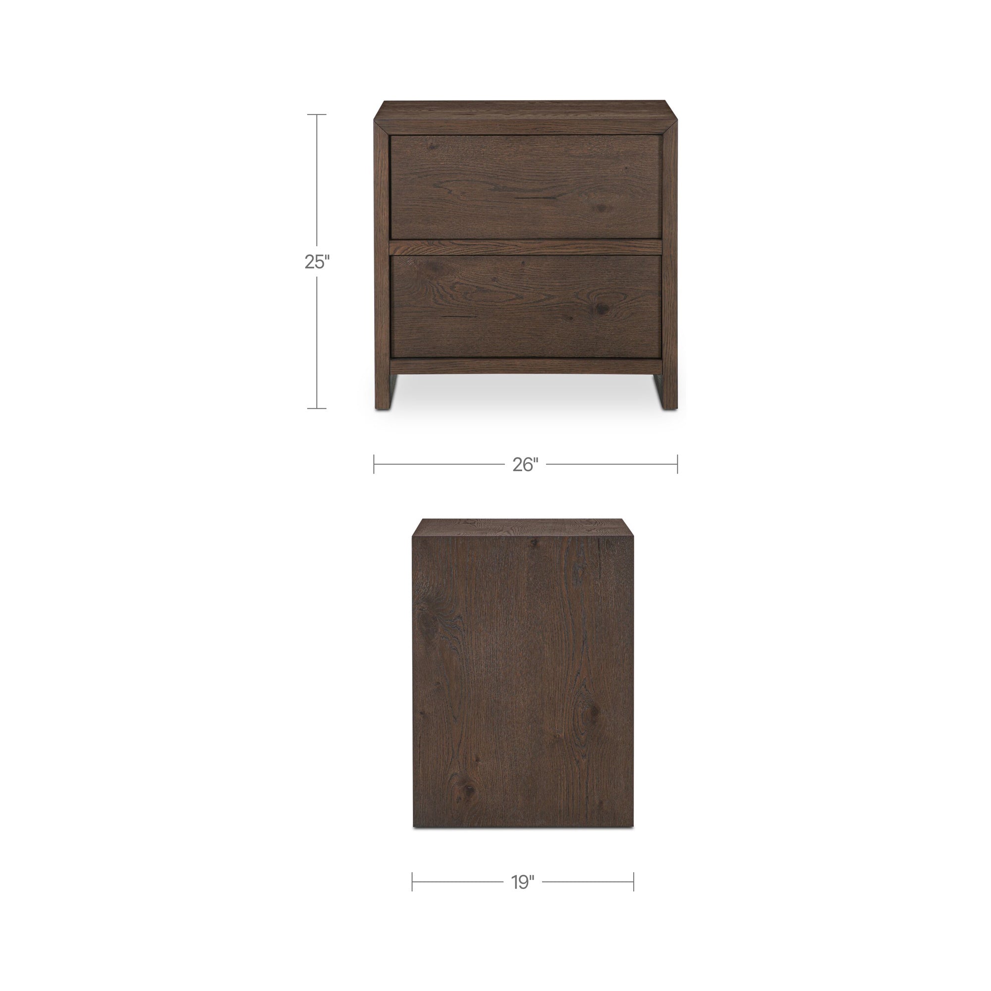 Jenson Nightstand Brown - 1630Living