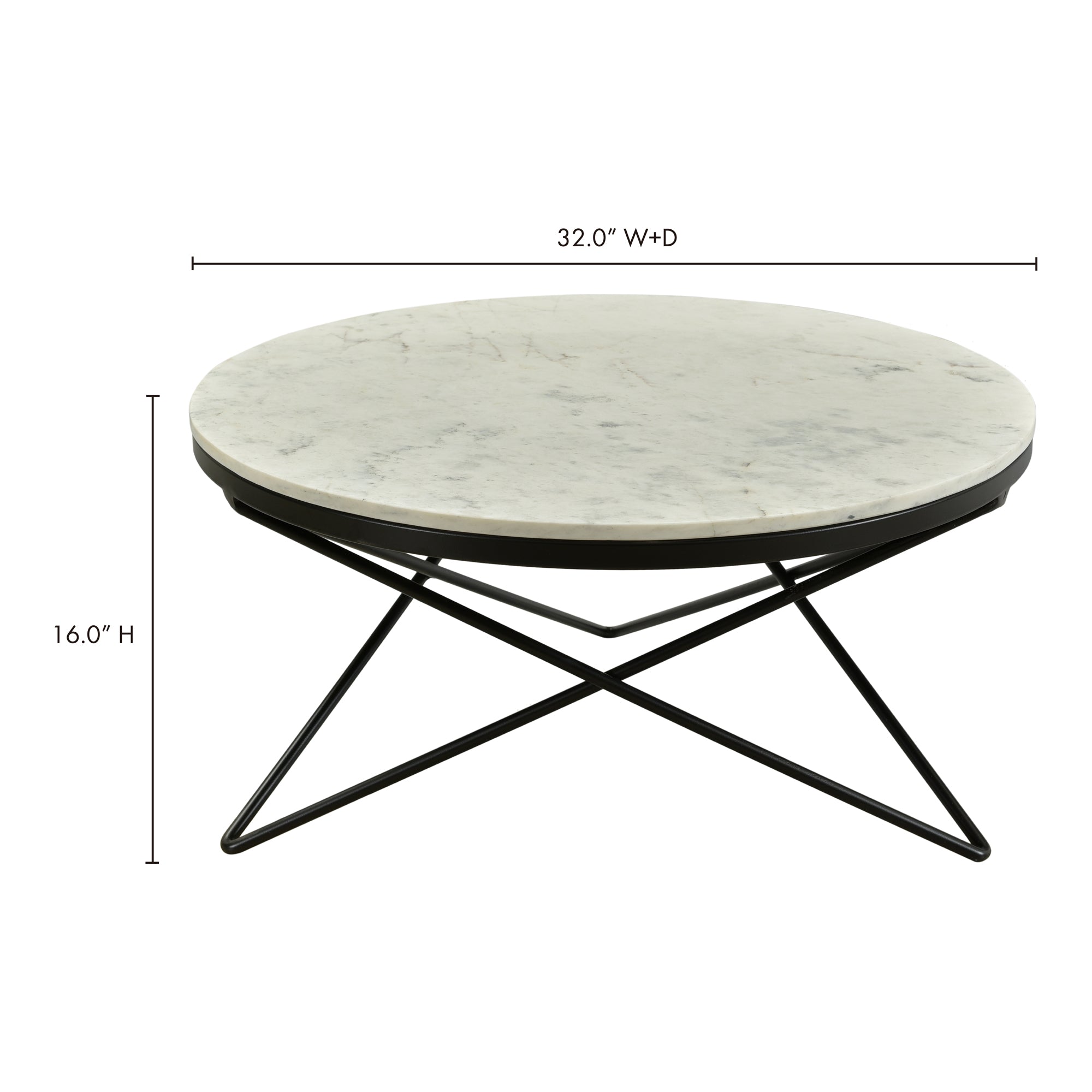 Haley Coffee Table Black - 1630Living