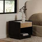 Carter Nightstand Black - 1630Living