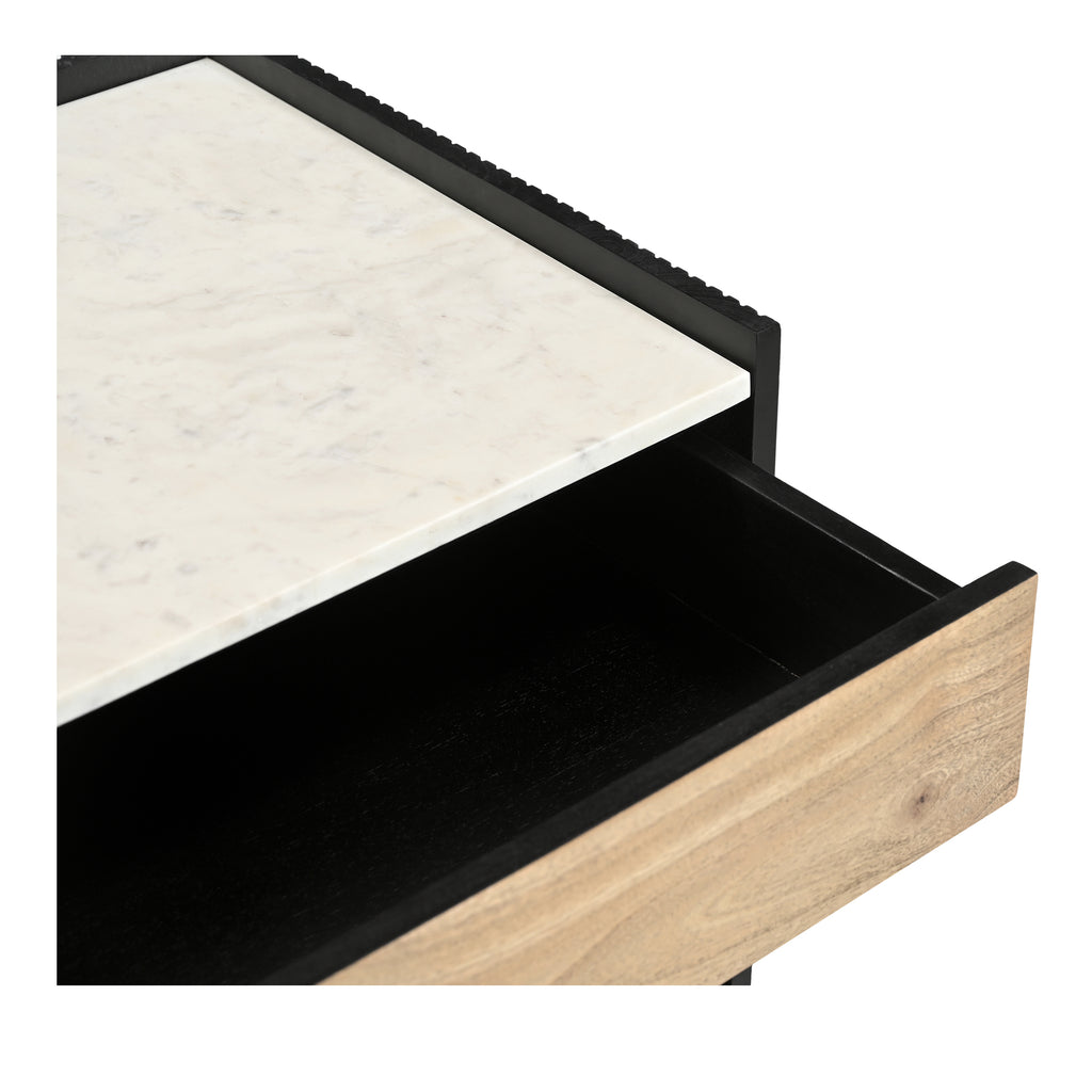 Carter Nightstand Black - 1630Living
