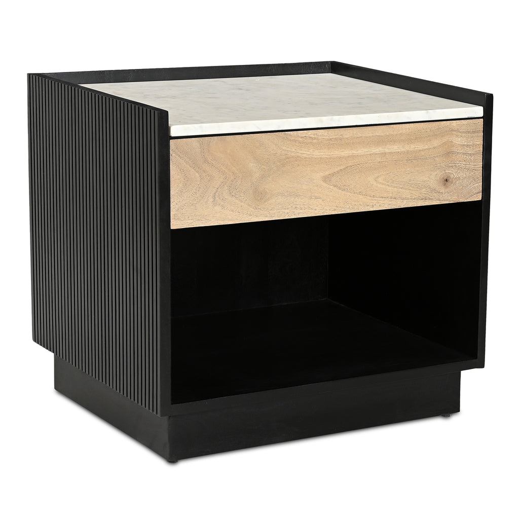 Carter Nightstand Black - 1630Living