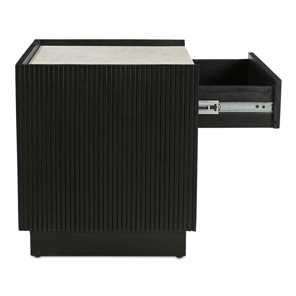 Carter Nightstand Black - 1630Living