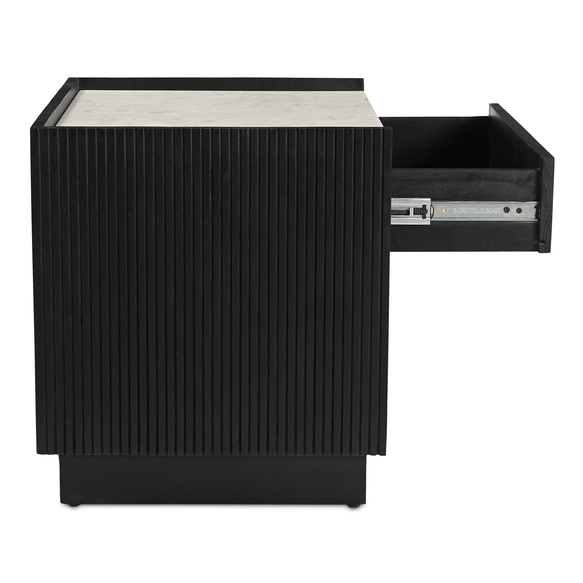 Carter Nightstand Black - 1630Living